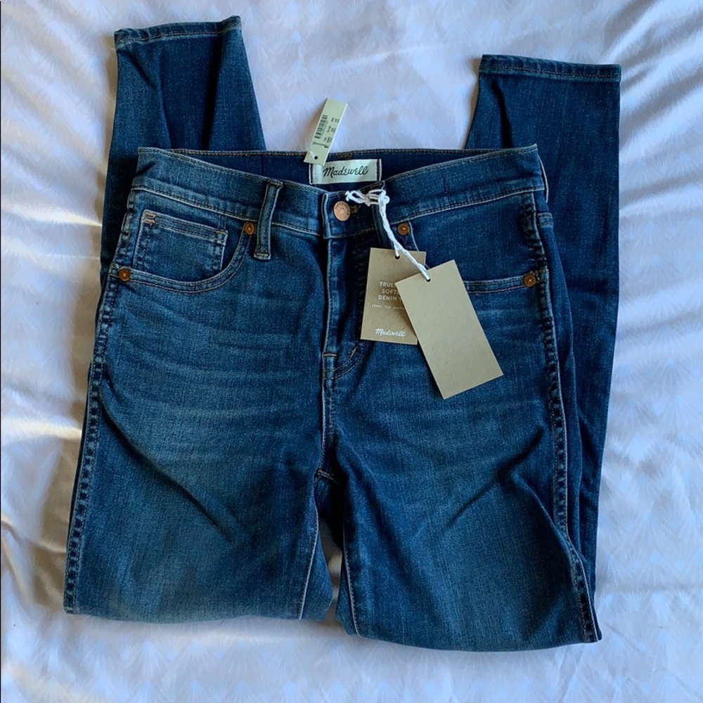 Madewell high rise skinny jeans NWT